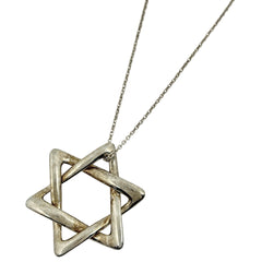 ティファニー スターオブダビデ ネックレス 星 ロング ネックレス シルバー925 シルバー レディース ブランドアクセサリー 【中古】bracc