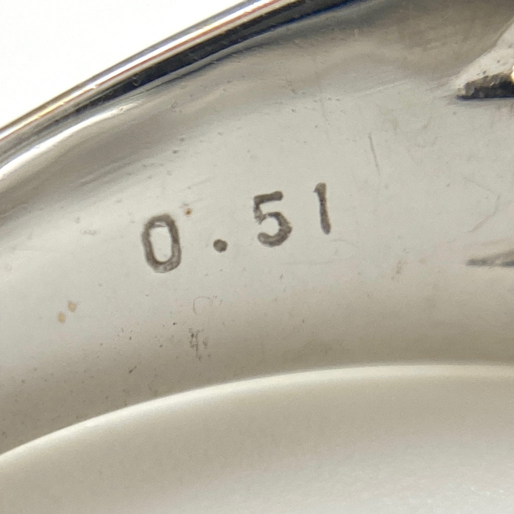 メレダイヤ デザインリング WG ホワイトゴールド 指輪 リング 10.5号 K18 WG ダイヤモンド レディース 【中古】nbjwl
