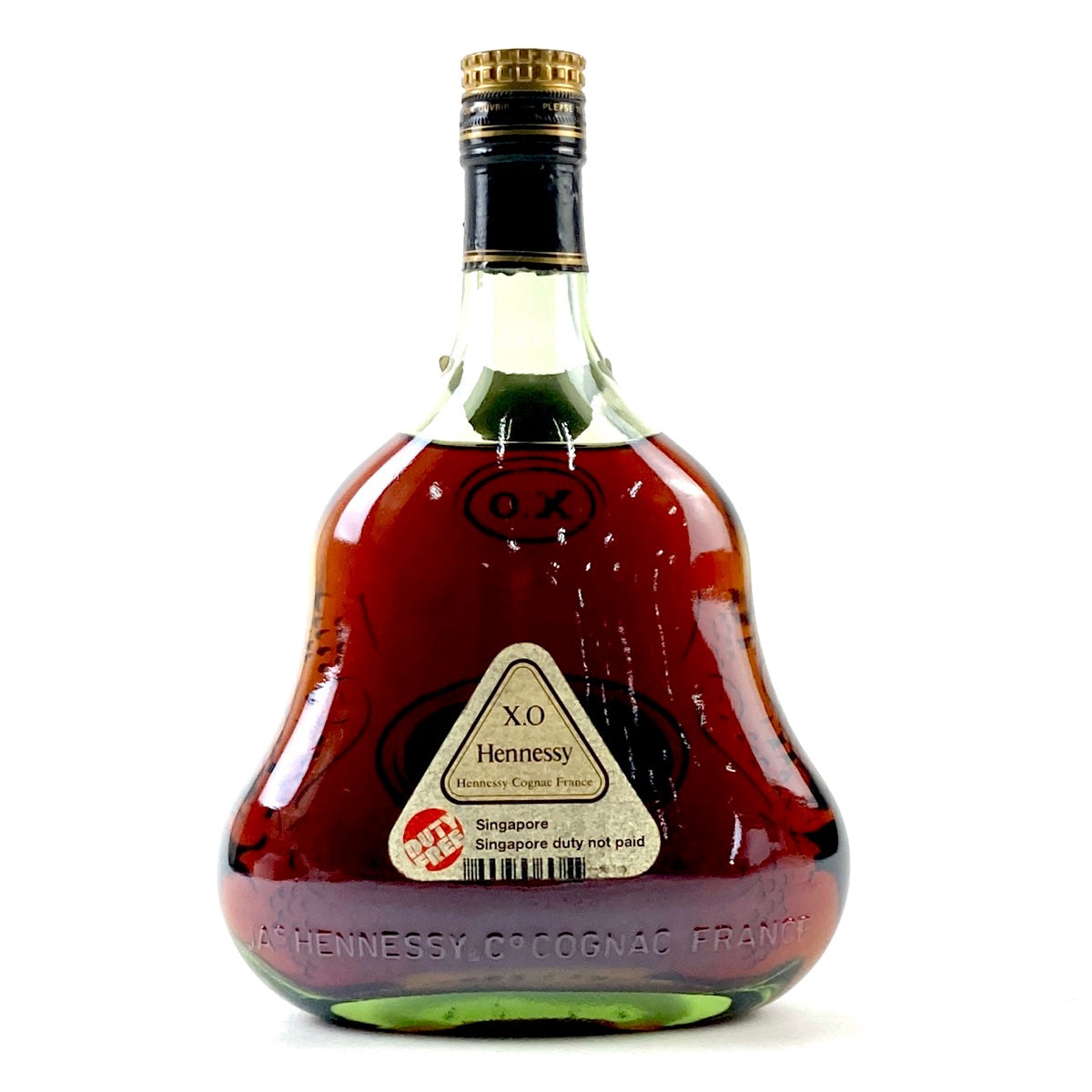 バイセル公式】ヘネシー Hennessy XO 金キャップ グリーンボトル 700ml ブランデー コニャック 【古酒】 - バイセルブランシェ