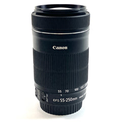 キヤノン Canon EF-S 55-250mm F4-5.6 IS STM 一眼カメラ用レンズ（オートフォーカス） 【中古】