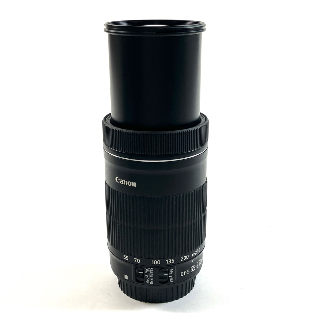 キヤノン Canon EF-S 55-250mm F4-5.6 IS STM 一眼カメラ用レンズ（オートフォーカス） 【中古】