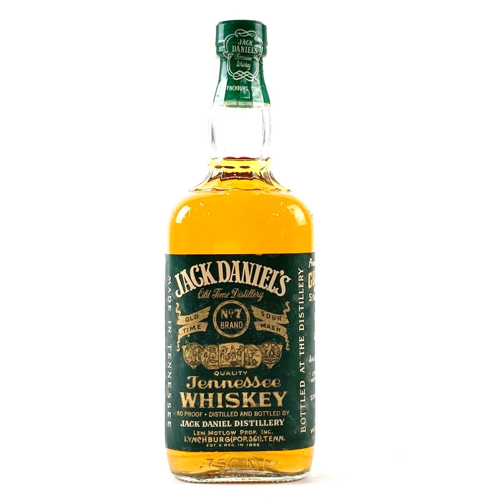 ジャックダニエル JACK DANIELS グリーンラベル 750ml アメリカンウイスキー 【古酒】