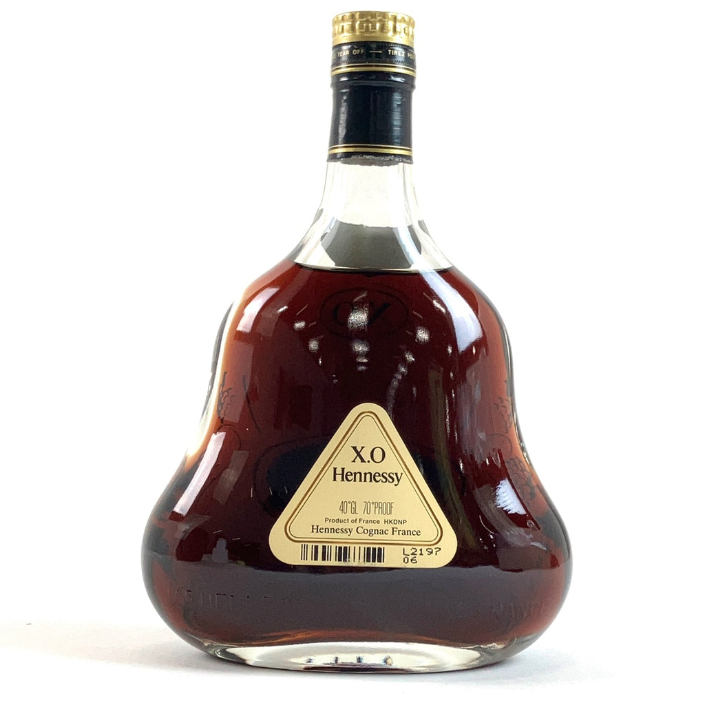 ヘネシー Hennessy XO 金キャップ クリアボトル 700ml ブランデー コニャック 【古酒】