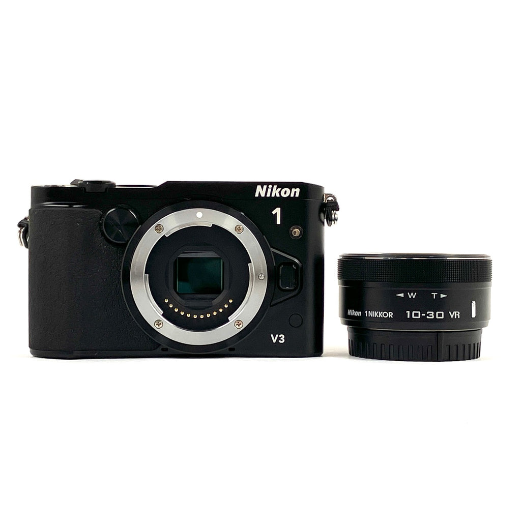 ニコン Nikon 1 V3 標準パワーズームレンズキット ブラック デジタル ミラーレス 一眼カメラ 【中古】