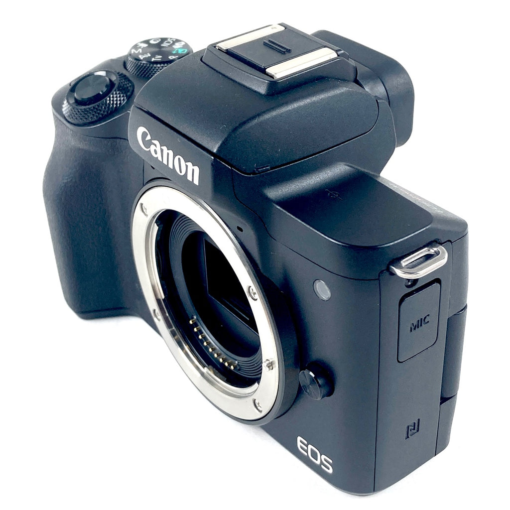 バイセル公式】キヤノン Canon EOS Kiss M ダブルズームキット ブラック デジタル ミラーレス 一眼カメラ 【中古】 -  バイセルブランシェ