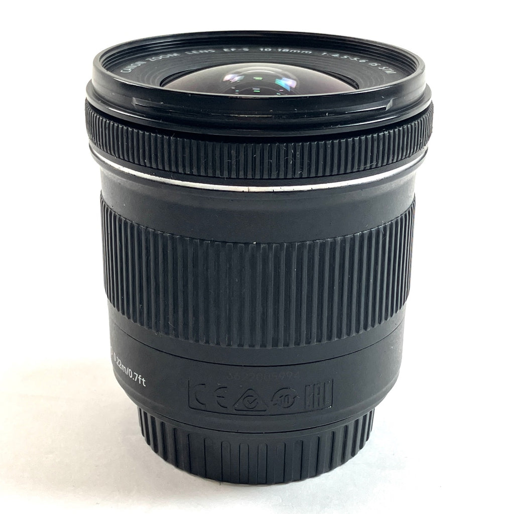 キヤノン Canon EF-S 10-18mm F4.5-5.6 IS STM 一眼カメラ用レンズ（オートフォーカス） 【中古】