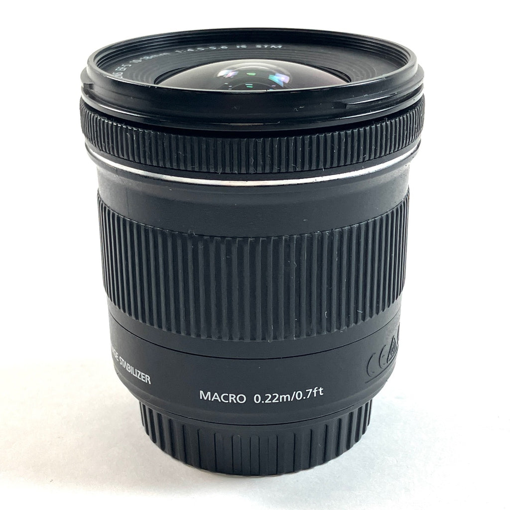 キヤノン Canon EF-S 10-18mm F4.5-5.6 IS STM 一眼カメラ用レンズ（オートフォーカス） 【中古】