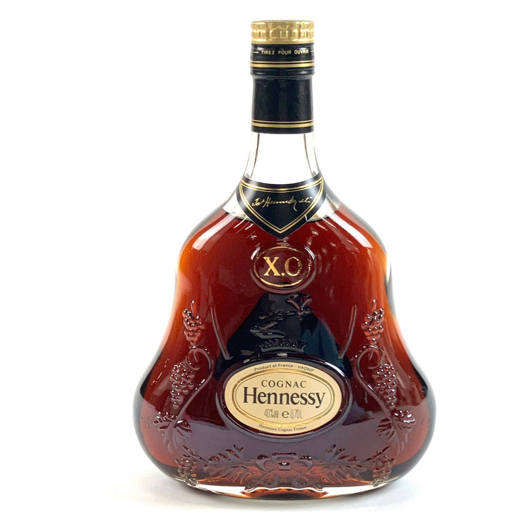 ヘネシー Hennessy XO 金キャップ クリアボトル 700ml ブランデー コニャック 【古酒】