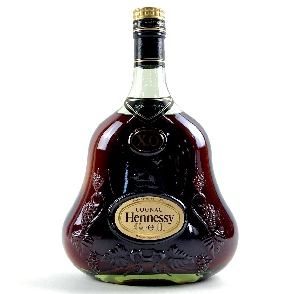 バイセル公式】ヘネシー Hennessy XO 金キャップ グリーンボトル 1000ml ブランデー コニャック 【古酒】 - バイセルブランシェ