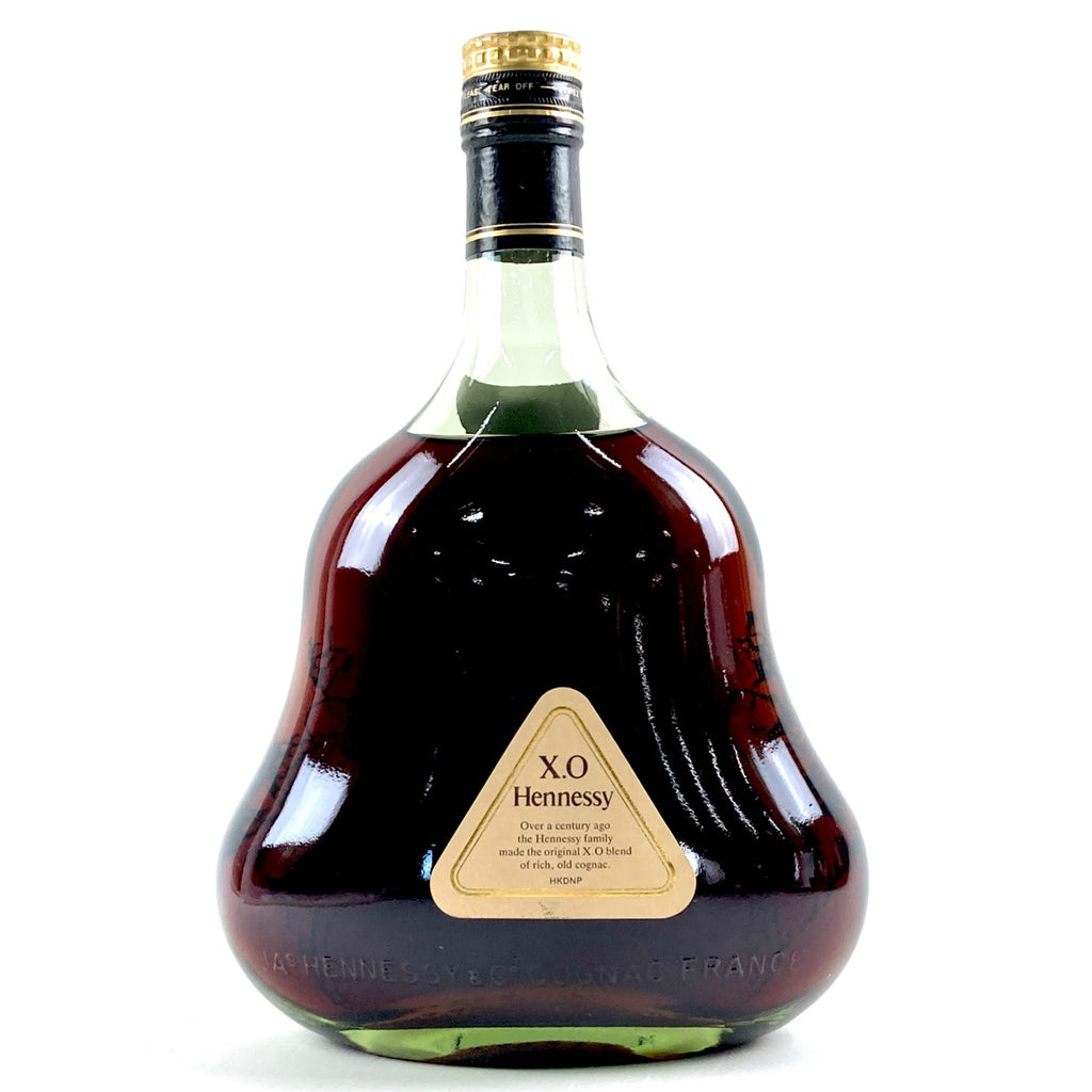 ヘネシー Hennessy XO 金キャップ グリーンボトル 1000ml ブランデー コニャック 【古酒】