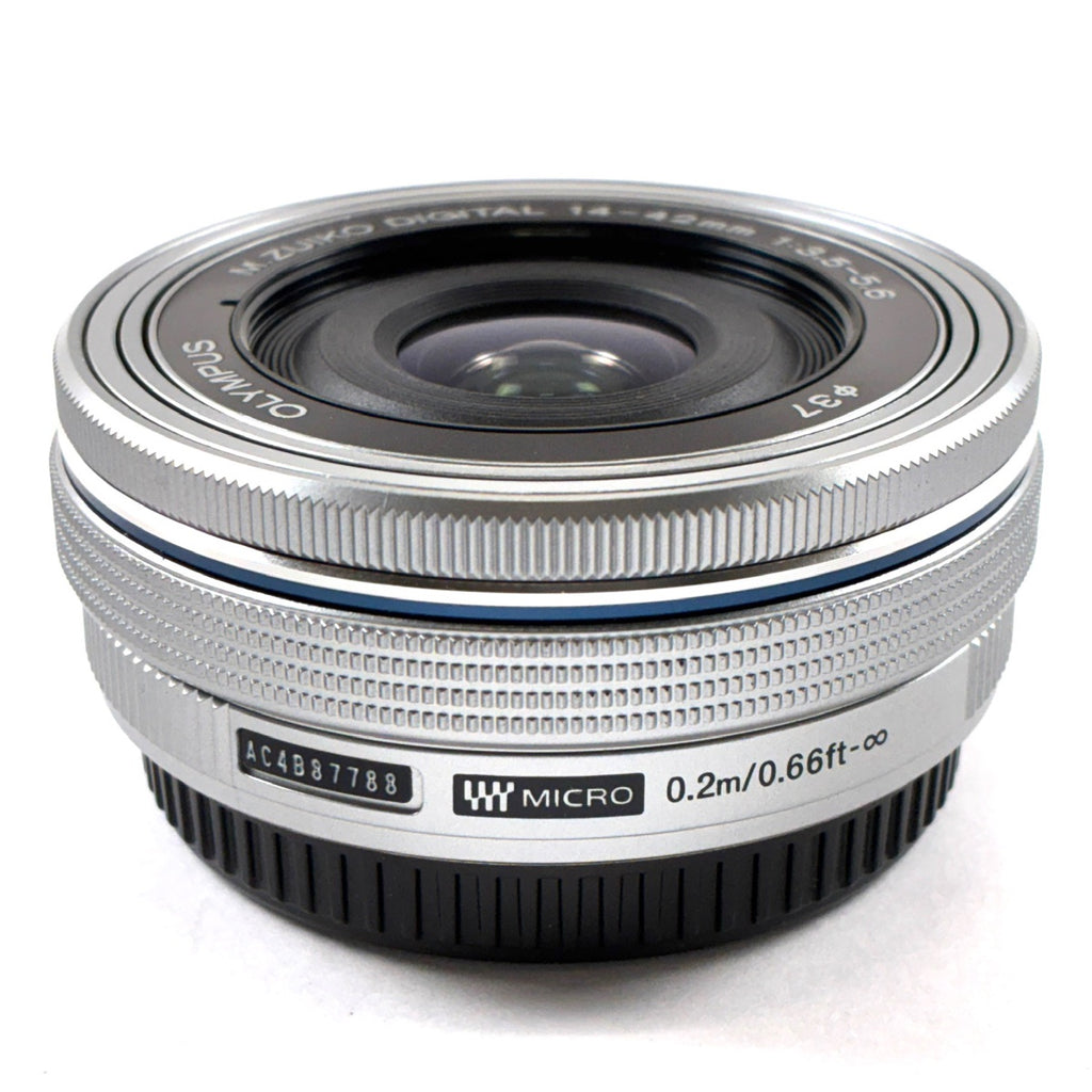 オリンパス OLYMPUS OM-D E-M10 Mark II 14-42mm EZレンズキット シルバー デジタル ミラーレス 一眼カメラ 【中古】cambb