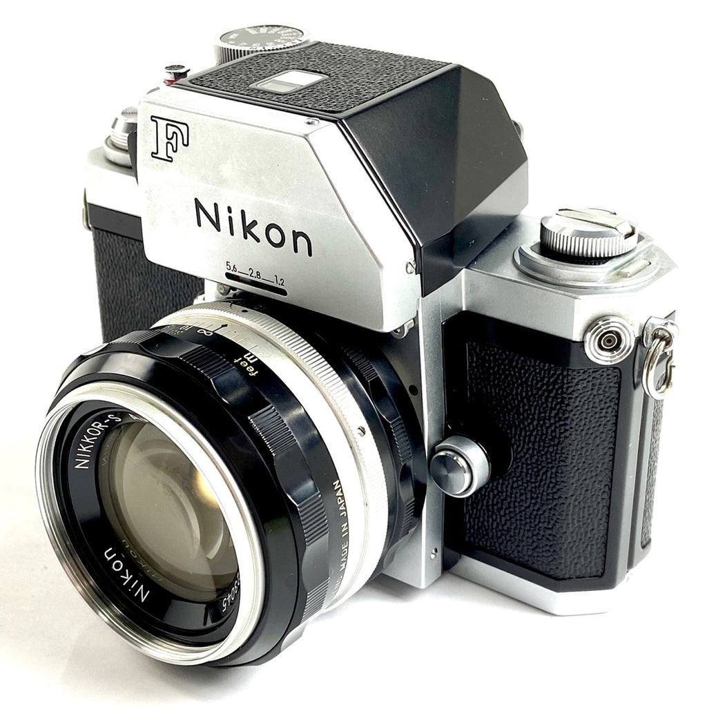 ニコン Nikon F フォトミック シルバー + NIKKOR-S Auto 50mm F1.4 フィルム マニュアルフォーカス 一眼レフカメラ 【中古】