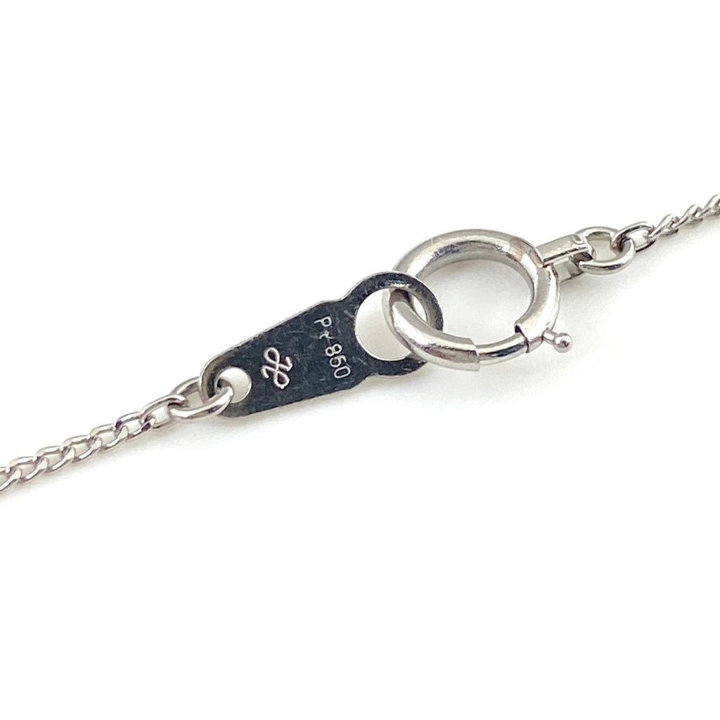 メレダイヤ デザインネックレス プラチナ ペンダント ネックレス Pt850 ダイヤモンド レディース 【中古】nbjwl