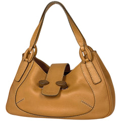 【最終値引き】 トッズ ロゴ ハンドバッグ ショルダーバッグ ハンドバッグ レザー ベージュ レディース 【中古】brbag