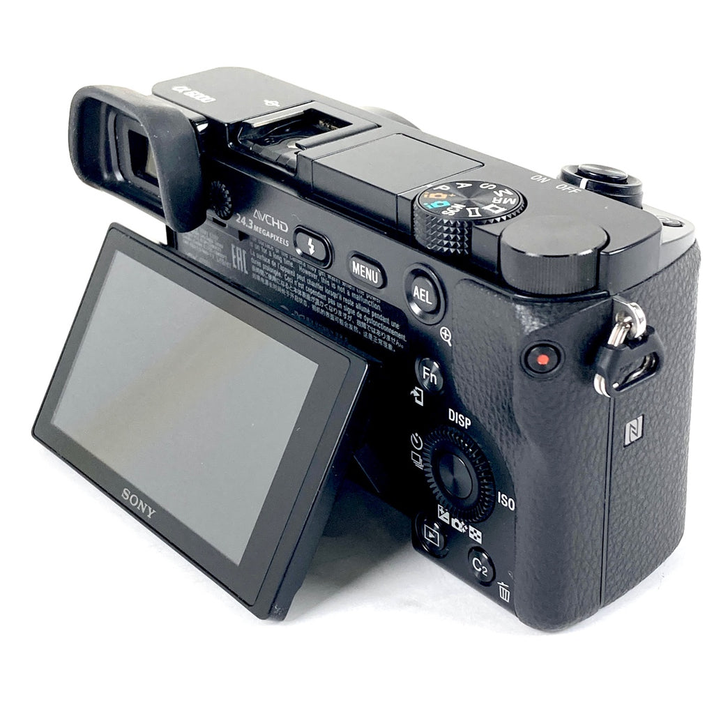 ソニー SONY α6000 ダブルズームキット ILCE-6000Y B ブラック デジタル ミラーレス 一眼カメラ 【中古】