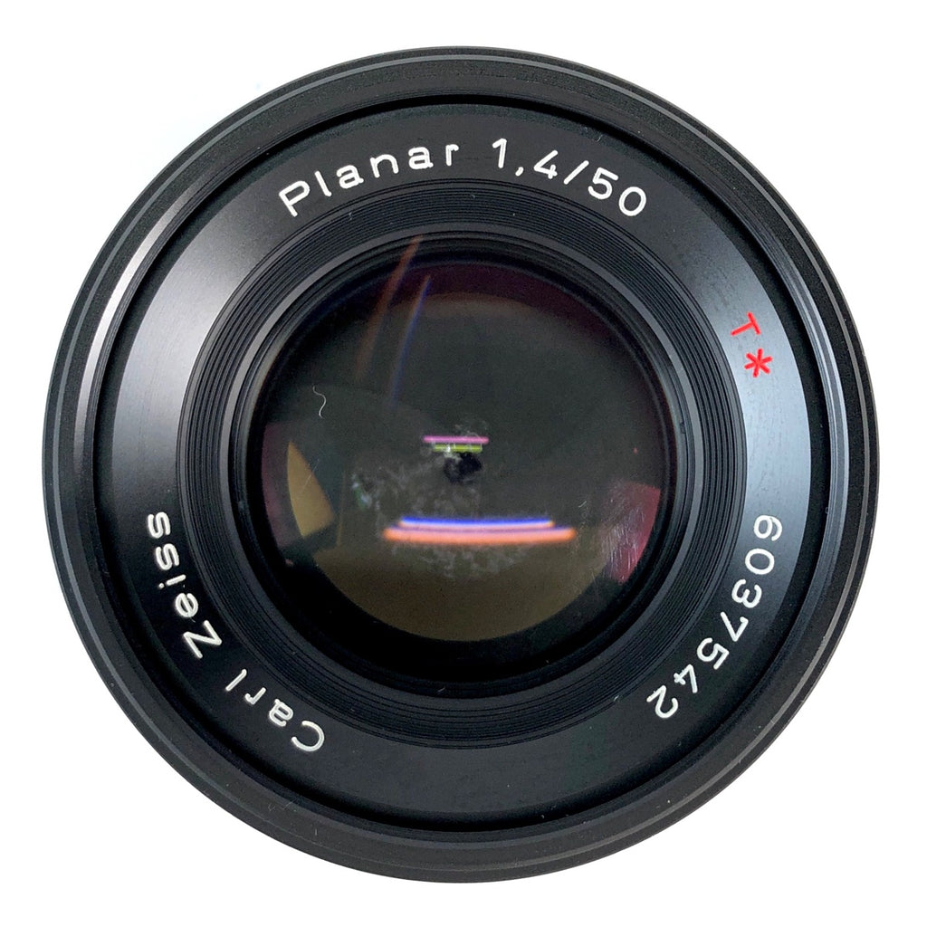 コンタックス CONTAX Planar T* 50mm F1.4 AE プラナー 一眼カメラ用レンズ（マニュアルフォーカス） 【中古】