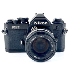 ニコン Nikon NEW FM2 + Ai-S NIKKOR 50mm F1.4 フィルム マニュアルフォーカス 一眼レフカメラ 【中古】