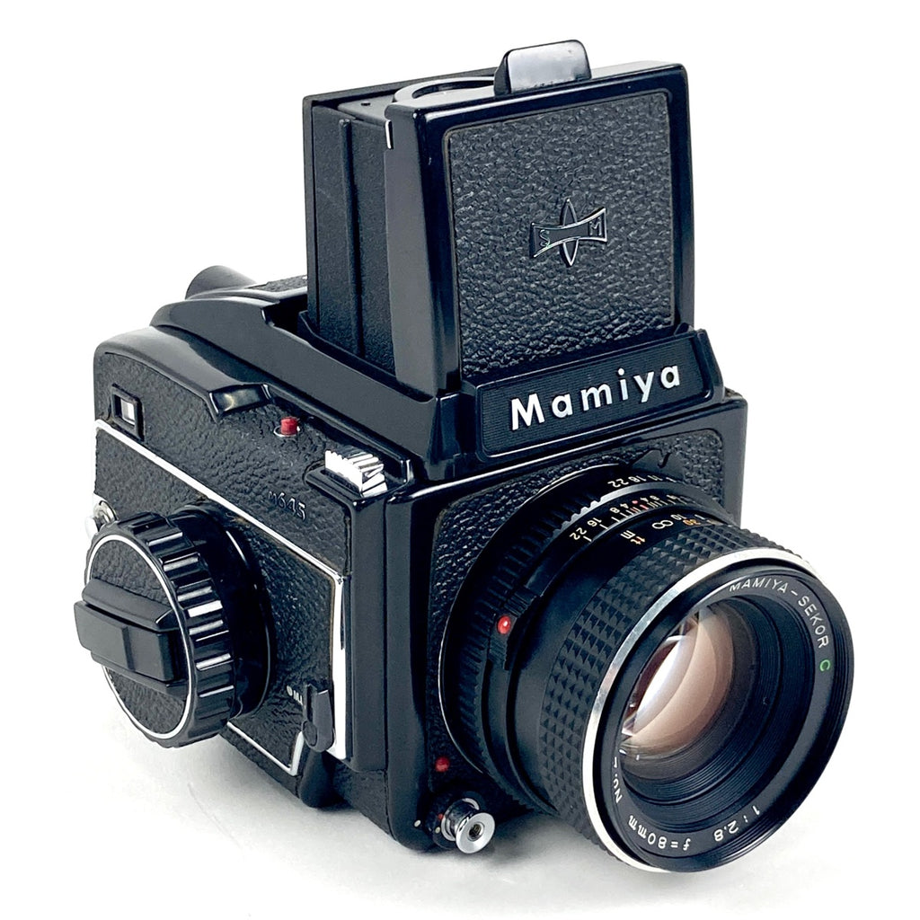 マミヤ Mamiya M645 + SEKOR C 80mm F2.8 M645用 中判カメラ 【中古】