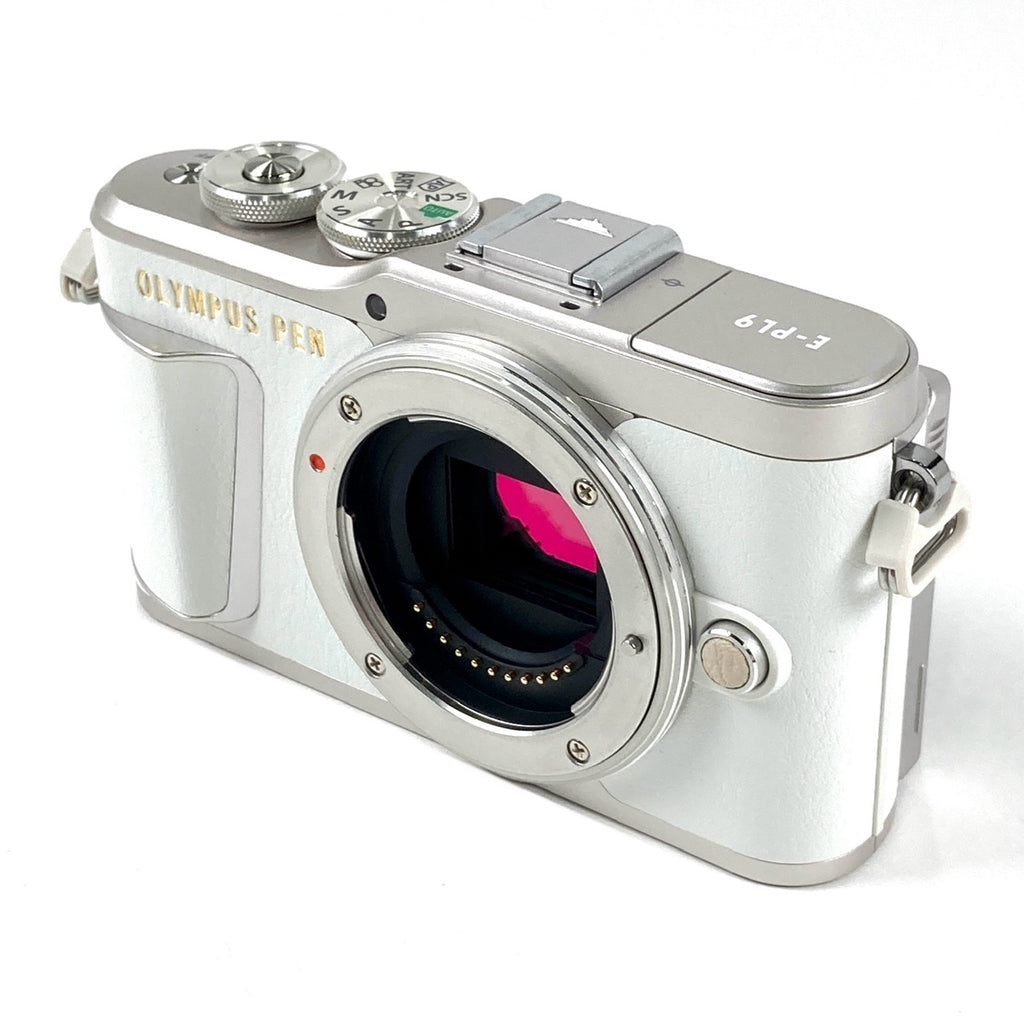 オリンパス OLYMPUS PEN E-PL9 EZダブルズームキット ホワイト デジタル ミラーレス 一眼カメラ 【中古】