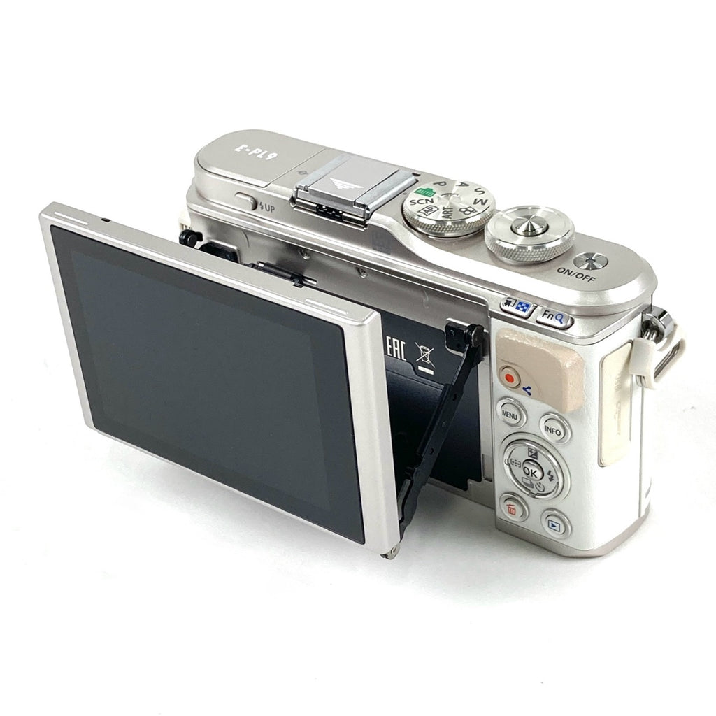 オリンパス OLYMPUS PEN E-PL9 EZダブルズームキット ホワイト デジタル ミラーレス 一眼カメラ 【中古】