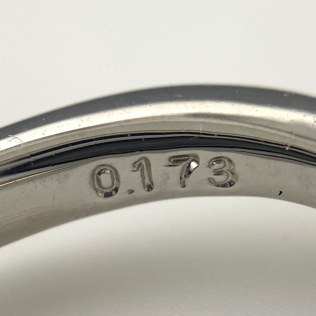 ヨンドシー ダイヤモンド デザインリング プラチナ 指輪 リング 7号 Pt950 ダイヤモンド レディース 【中古】brjwl