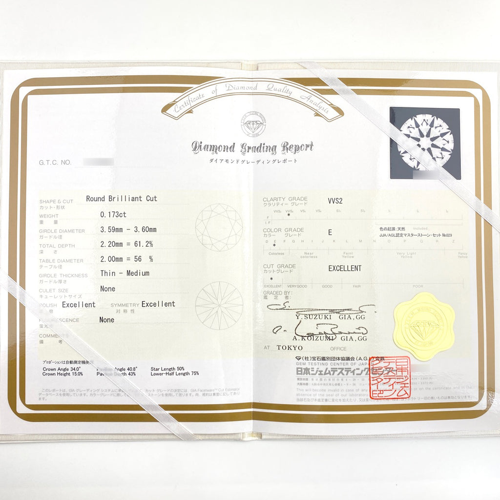 ヨンドシー ダイヤモンド デザインリング プラチナ 指輪 リング 7号 Pt950 ダイヤモンド レディース 【中古】brjwl