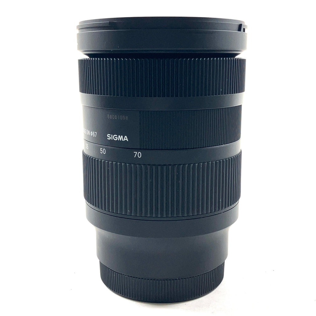 シグマ SIGMA Contemporary 28-70mm F2.8 DG DN (ソニーE用/フルサイズ対応) 一眼カメラ用レンズ（オートフォーカス） 【中古】cambb