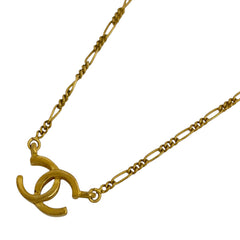 シャネル ココマーク チェーン ネックレス ペンダント ネックレス GP ゴールド レディース 【中古】bracc