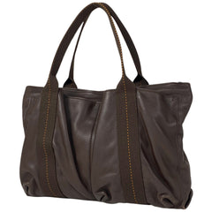 エルメス キャラバン ホリゾンタルMM 2WAY ショルダーバッグ ハンドバッグ ヴォーデルマ ブラウン レディース 【中古】brbag