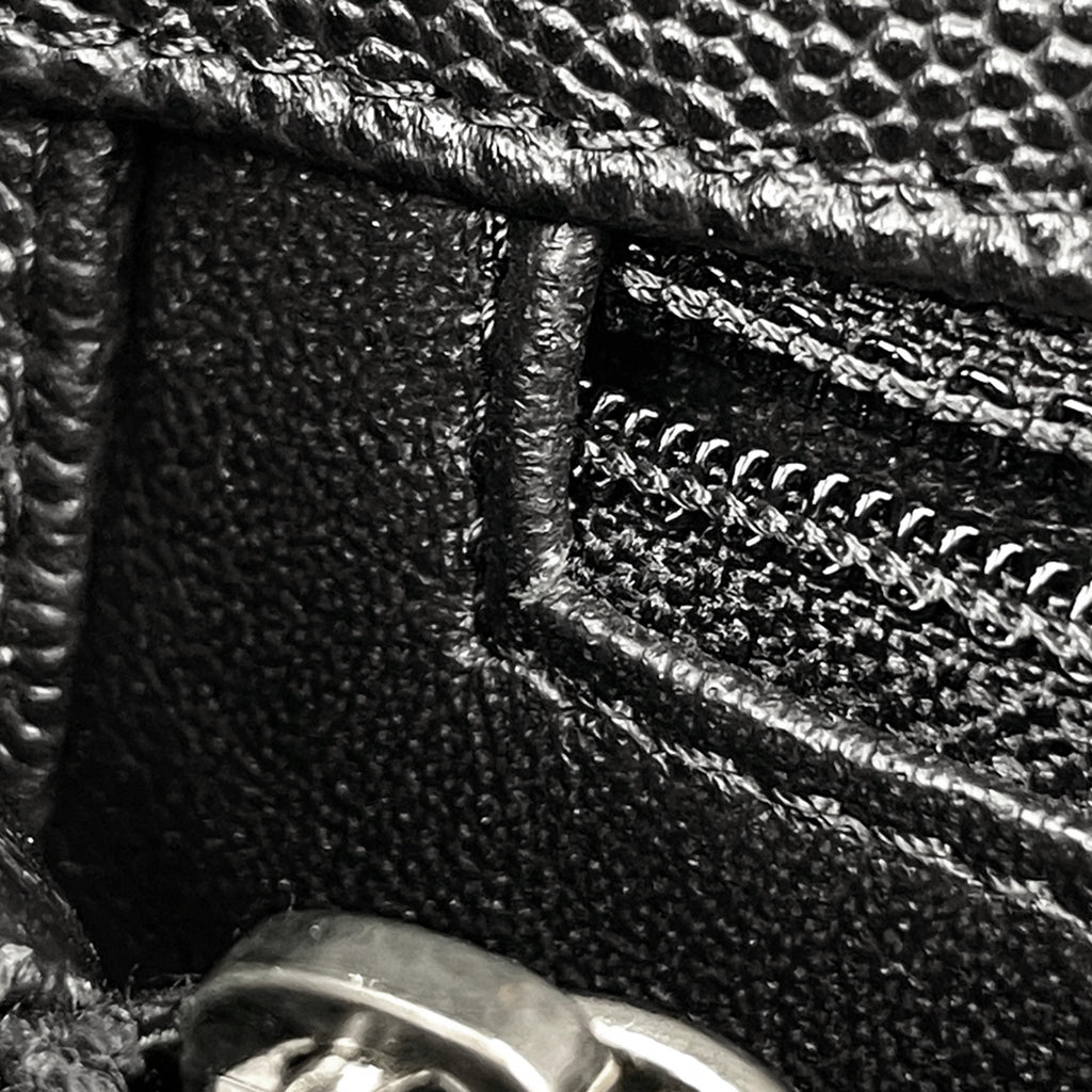 【在庫一掃】 シャネル ココマーク ハンドバッグ 2WAY ショルダーバッグ マトラッセ ココハンドル ハンドバッグ キャビアスキン ブラック A92992 レディース 【中古】brbag