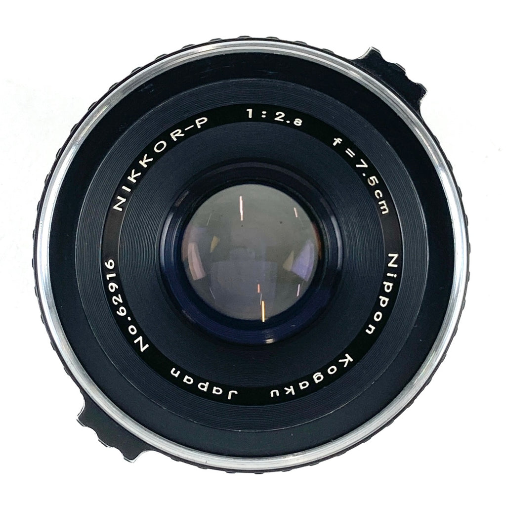 ゼンザブロニカ Zenza Bronica S + NIKKOR-P 75mm F2.8 中判カメラ 【中古】cambb