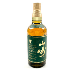 【東京都内限定お届け】 サントリー SUNTORY 山崎 10年 ピュアモルト グリーンラベル 700ml 国産ウイスキー 【古酒】liqbb liqbb