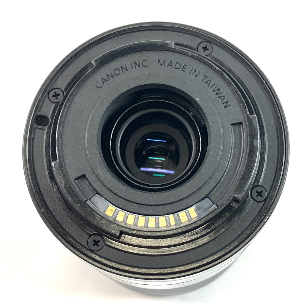 キヤノン Canon EF-M 55-200mm F4.5-6.3 IS STM ブラック 一眼カメラ用レンズ（オートフォーカス） 【中古】