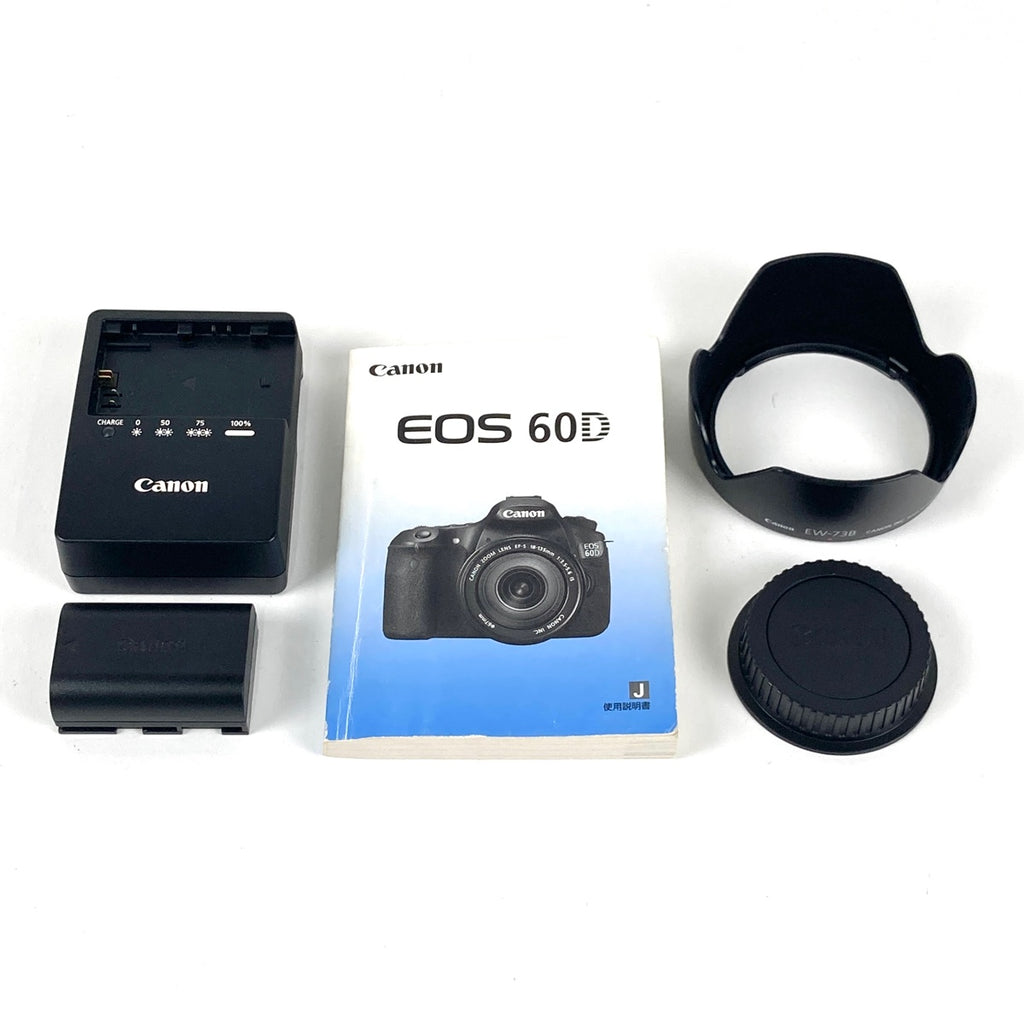 キヤノン Canon EOS 60D EF-S 18-135 IS レンズキット デジタル 一眼レフカメラ 【中古】