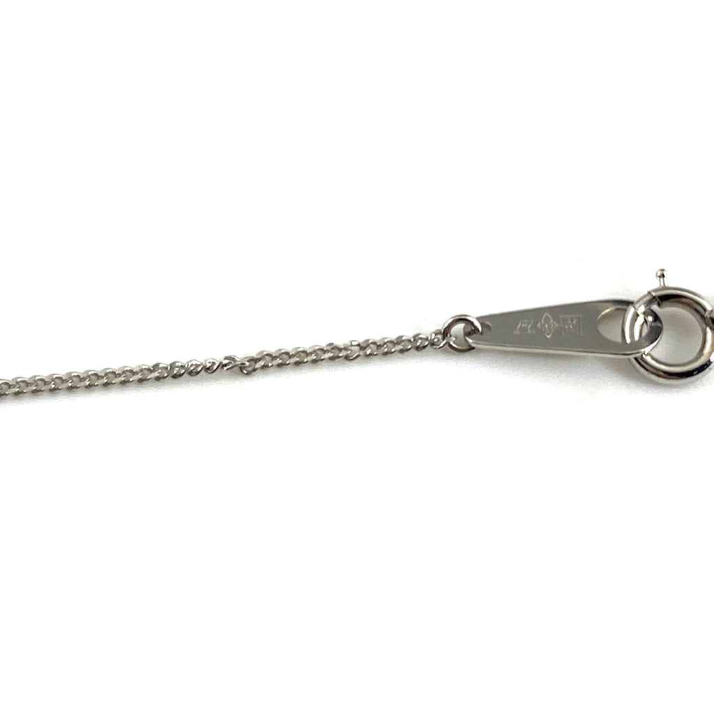 ダイヤモンド デザインネックレス プラチナ ペンダント メレダイヤ ネックレス Pt850 ダイヤモンド レディース 【中古】nbjwl