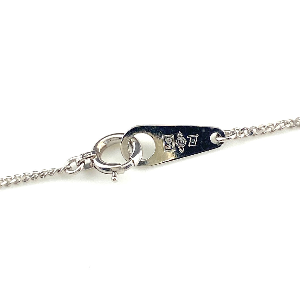 ダイヤモンド デザインネックレス プラチナ ペンダント メレダイヤ ネックレス Pt850 ダイヤモンド レディース 【中古】nbjwl