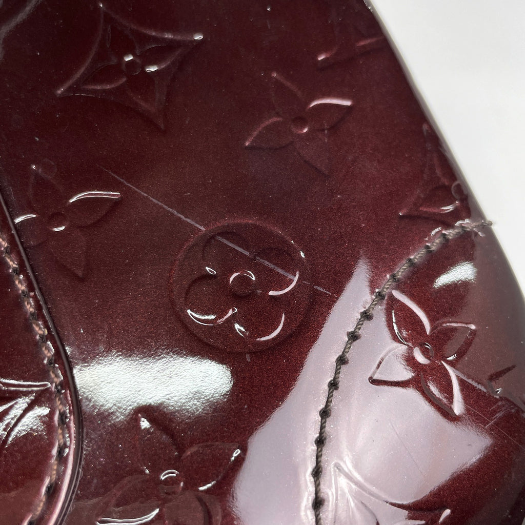 【在庫一掃】 ルイ・ヴィトン ローズウッド アヴェニュー ハンドバッグ エナメル パテント ショルダーバッグ モノグラムヴェルニ アマラント M93510 レディース brbag brbag 【中古】