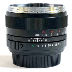 カール・ツァイス Carl Zeiss PlanarT* 50mm F1.4 ZK (ペンタックスK用) 一眼カメラ用レンズ（マニュアルフォーカス） 【中古】