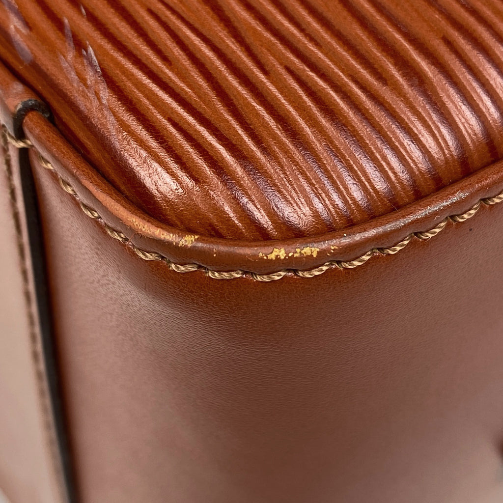 ルイ・ヴィトン サブロン 手提げ ハンドバッグ エピ ケニアブラウン M52043 レディース 【中古】brbag