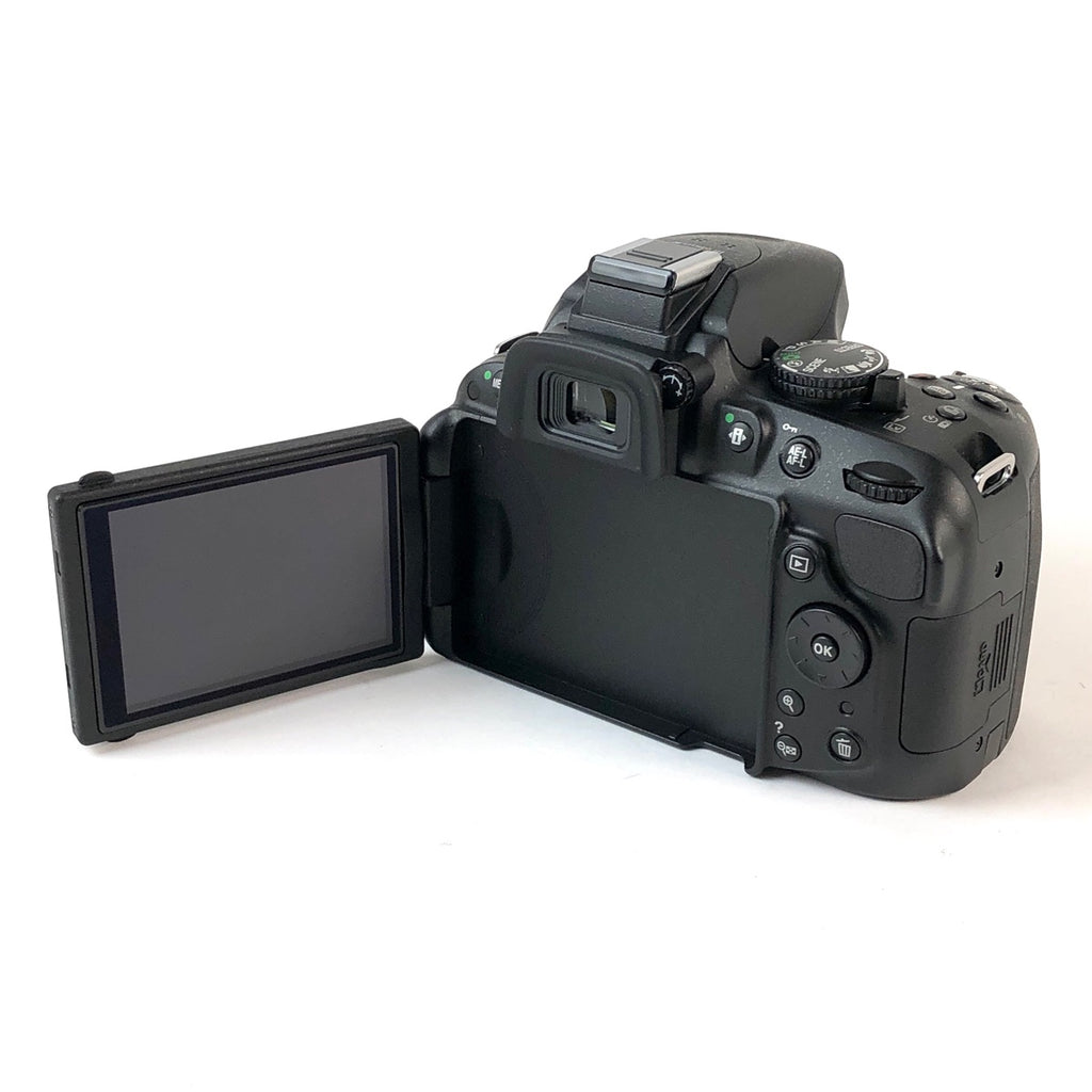 ニコン Nikon D5200 18-55 VR レンズキット ブラック デジタル 一眼レフカメラ 【中古】