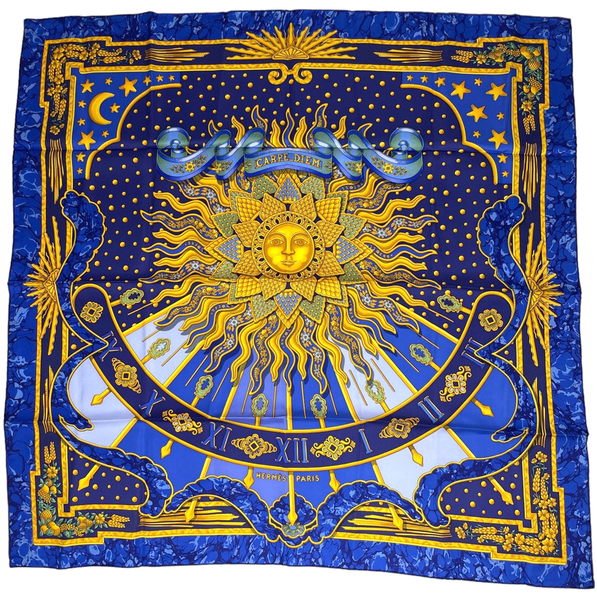 エルメス　カレ90 Carpe Diem 今日一日を楽しむ　　イエロー　美品 楽天市場】【美品】エルメス スカーフ カレ90 CARPE DIEM 今日一
