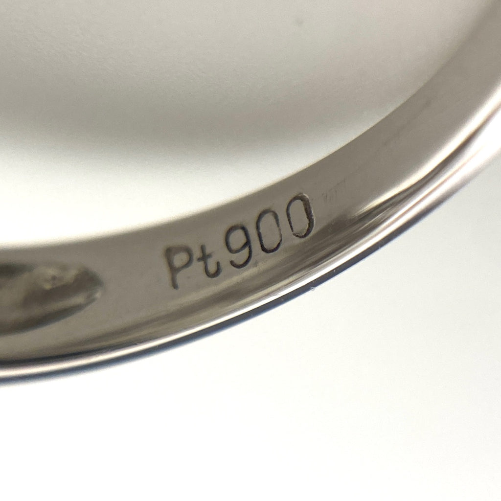メレダイヤ デザインリング プラチナ 指輪 リング 11号 Pt900 ダイヤモンド レディース 【中古】nbjwl