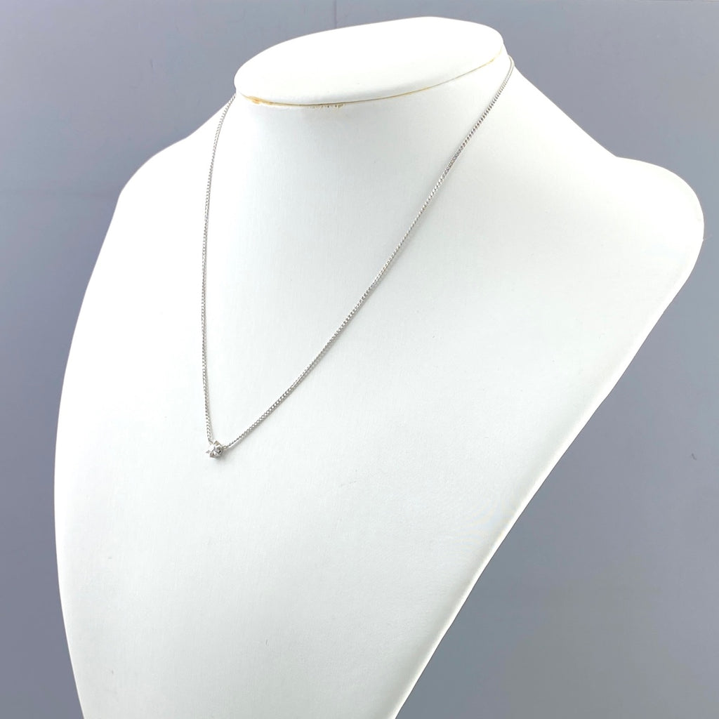メレダイヤ デザインネックレス プラチナ ペンダント ネックレス Pt900 Pt850 ダイヤモンド レディース 【中古】nbjwl