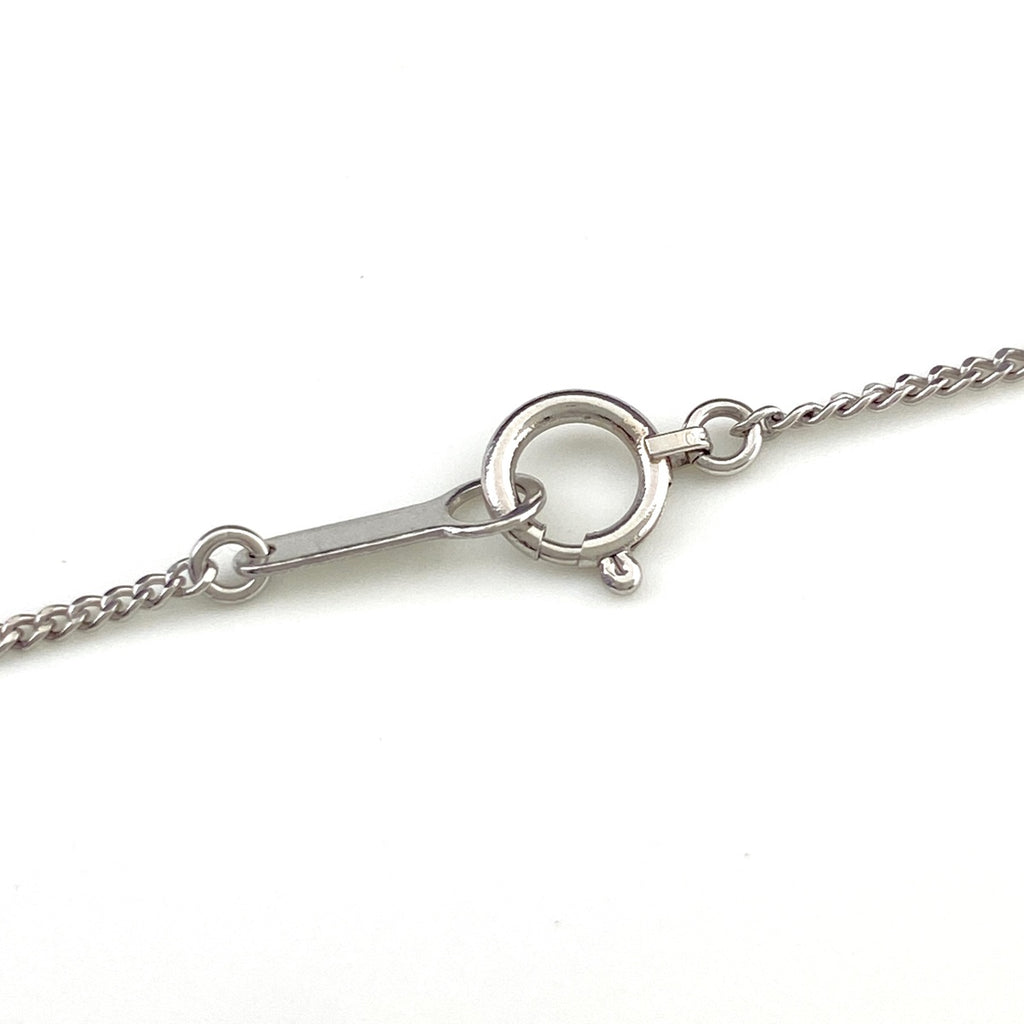 メレダイヤ デザインネックレス プラチナ ペンダント ネックレス Pt900 Pt850 ダイヤモンド レディース 【中古】nbjwl