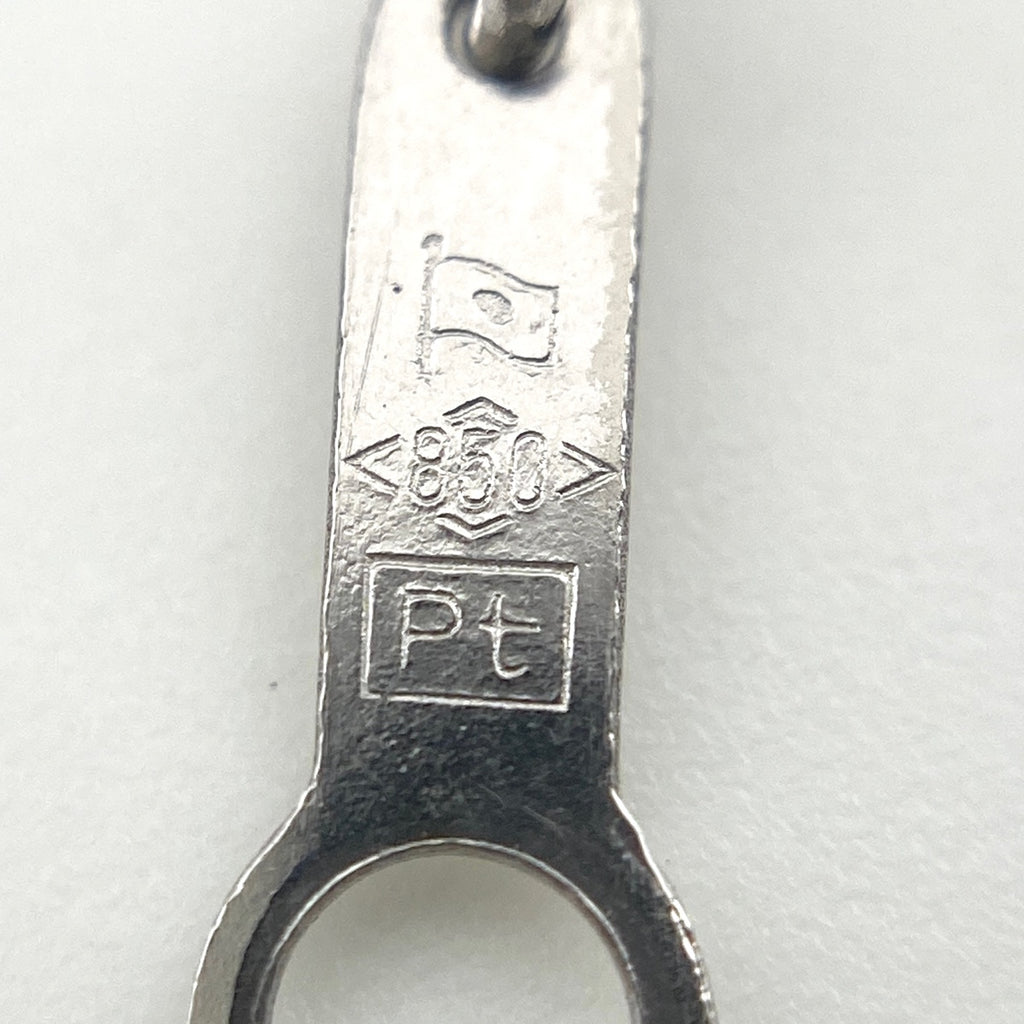 メレダイヤ デザインネックレス プラチナ ペンダント ネックレス Pt900 Pt850 ダイヤモンド レディース 【中古】nbjwl