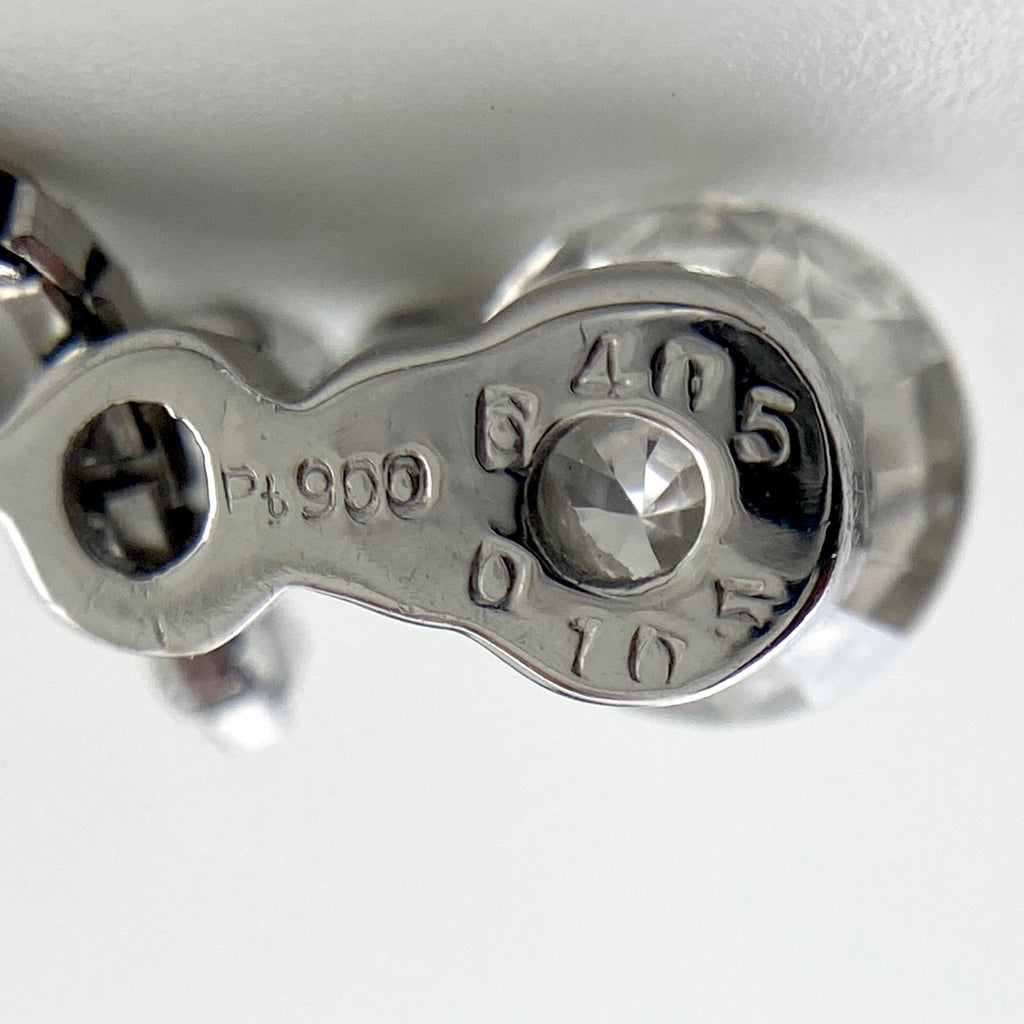 ダイヤモンド デザインネックレス プラチナ ペンダント メレダイヤ ネックレス Pt900 Pt850 ダイヤモンド レディース 【中古】nbjwl