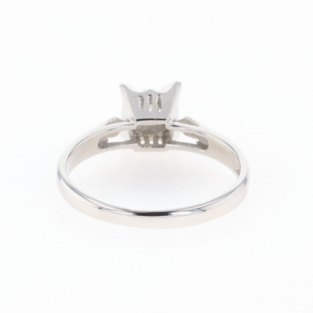 PT850 ダイヤモンド リング プラチナ 6.5号 0.11CT レディース 中古 nbjwl