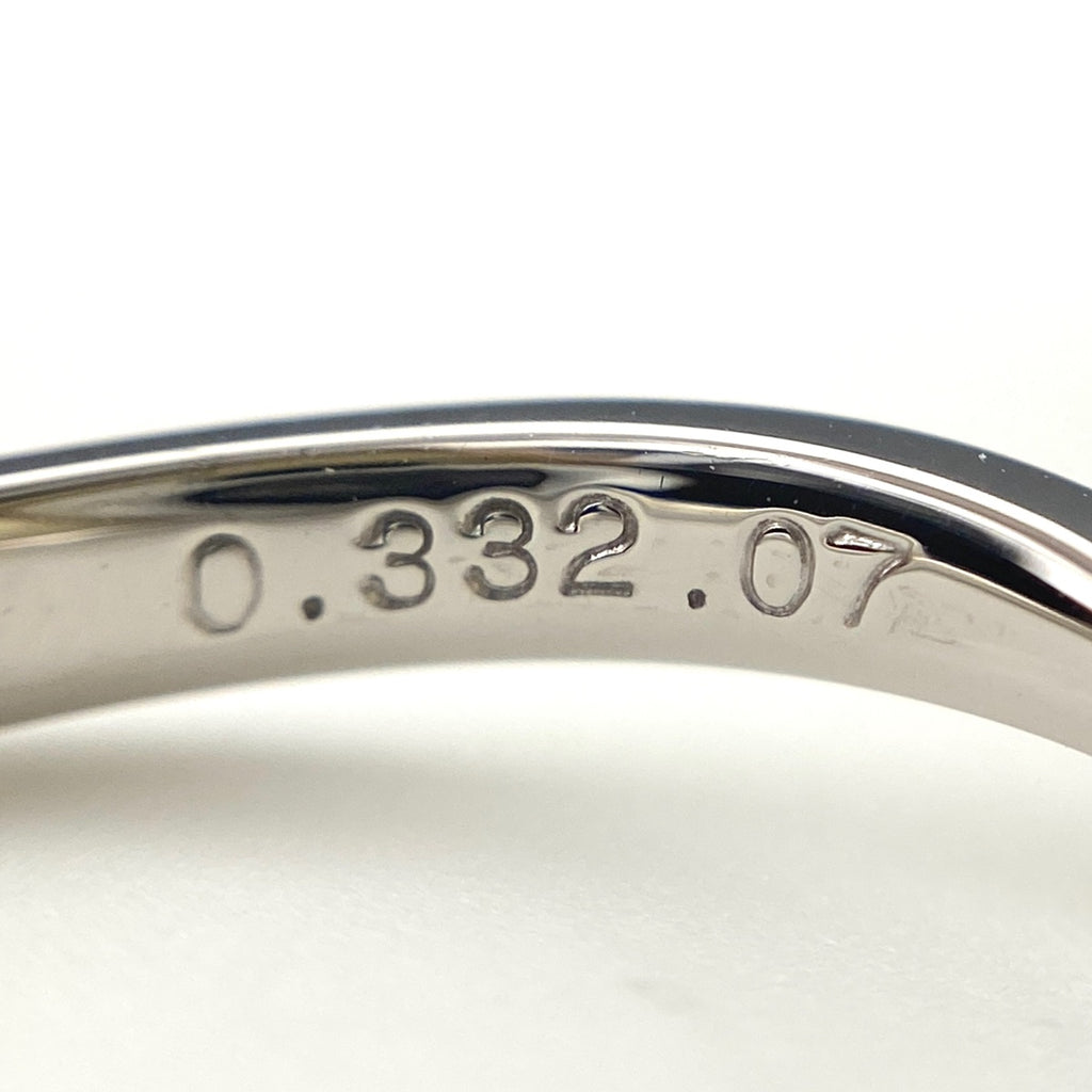 ダイヤモンド デザインリング プラチナ 指輪 メレダイヤ リング 11号 Pt900 ダイヤモンド レディース 【中古】nbjwl
