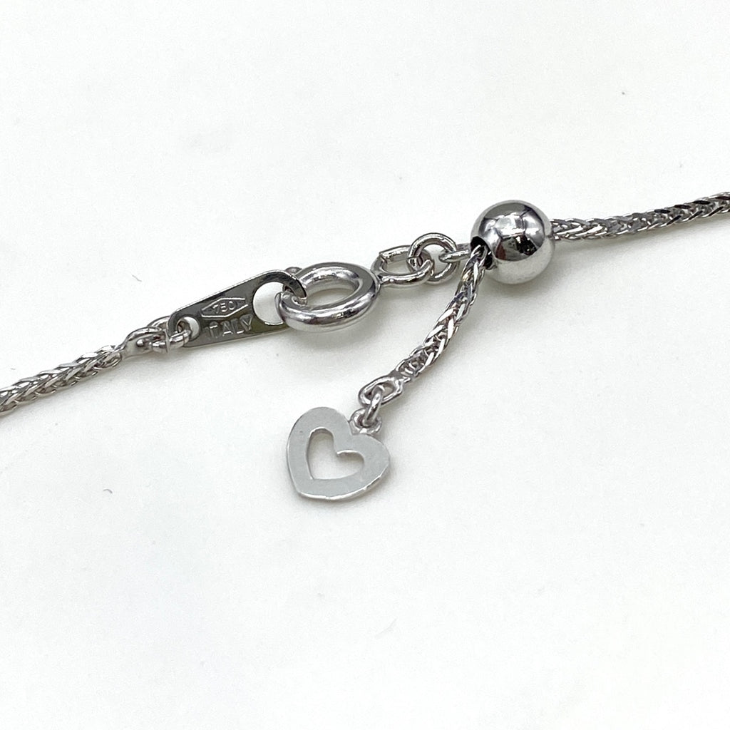 メレダイヤ デザインネックレス WG ホワイトゴールド ペンダント ネックレス 750 K18 WG レディース 【中古】nbjwl