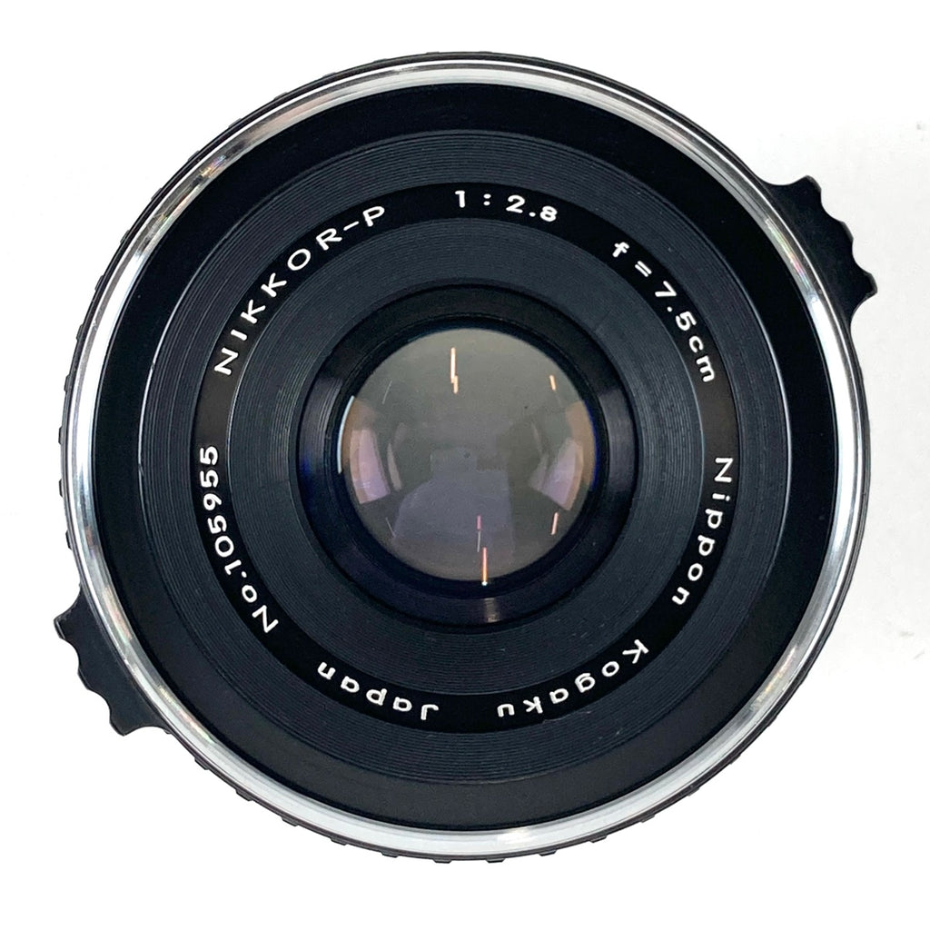 ゼンザブロニカ Zenza Bronica S2 後期 + NIKKOR-P 75mm F2.8 中判カメラ 【中古】cambb